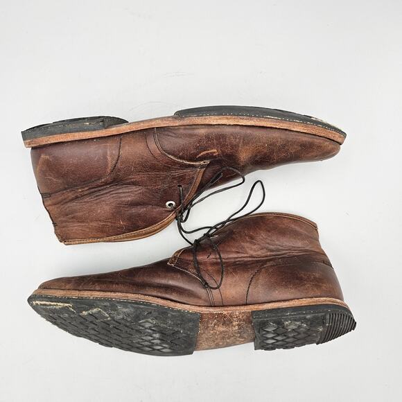 Timberland Men's Size 10 US Boot Company Wodehouse Brown Leather Chukka Boots - Picture 7 of 8